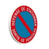 Panneau de stationnement - E1 - Sortie de véhicules