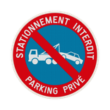 Panneau de stationnement - E1 - Parking Privé