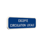 Panneau G2000 - G type IV - Restriction ou interdiction