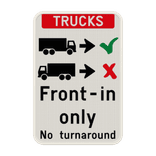 Panneau Trucks Drive In Forwards Only