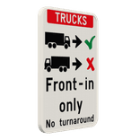Panneau Trucks Drive In Forwards Only