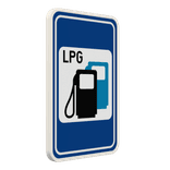 Panneau G2000 - F63 - Station-service avec spécification