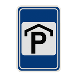 Panneau G2000 - F60 - Annonce d’un parking couvert