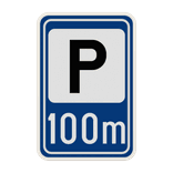 Panneau G2000 - F59a - Annonce d’un parking
