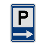 Panneau G2000 - F59 - Annonce d’un parking