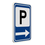 Panneau G2000 - F59 - Annonce d’un parking