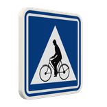 Panneau G2000 - F50 - Passage pour conducteurs de bicyclettes et de cyclomoteurs à deux roues