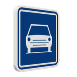Panneau G2000 - F9 - Route pour automobiles
