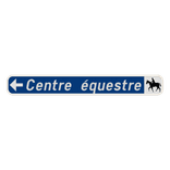 Panneau G2000 - F34b1 - Signal de direction : itinéraire conseillé à des catégories déterminées d'usagers