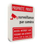 Survaillance par caméra - Propriété privée