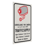 Surveillance par caméra Belge - Loi du 21 mars 2007 - Plat (Alupanel)