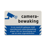 Informatiebord camerabewaking BP06 - reflecterend