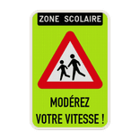 Panneau de signalisation - A23 - Modérez votre vitesse