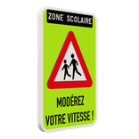 Panneau de signalisation - A23 - Modérez votre vitesse