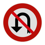 Panneau G2000 - C33 - Demi-tour interdit