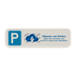Panneau de stationnement - Design personnel