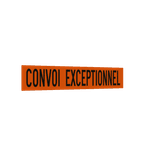 Panneau Alupanel « Convoi exceptionnel » 1000 x 160 mm