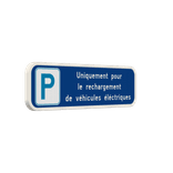 Panneau de stationnement – Véhicule électrique – 700x200mm