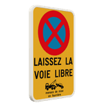 Panneau E1 – Stationnement Interdit – Libérer l’Accès – Personnalisable