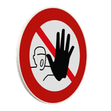 Panneau de signalisation - Accès interdit