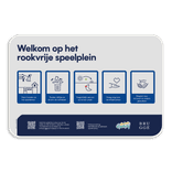 Informatiebord 3:2 reflecterend met je eigen opdruk