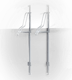 Fiets ophangsysteem verticaal (TS-LIFT-1) muurbevestiging - geschikt tot 30 kg