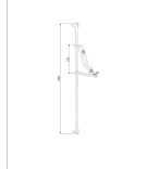 Fiets ophangsysteem verticaal (TS-LIFT-1) muurbevestiging - geschikt tot 30 kg