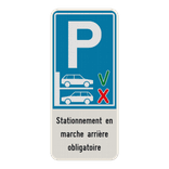 Panneau de stationnement