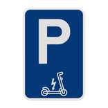 Panneau de stationnement - Trottinette électrique