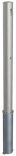 Edelstahl Absperrpfosten Ø76-102mm – herausnehmbar