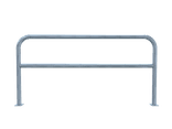 Geleidehek staal - 2000x1000mm - bodemmontage