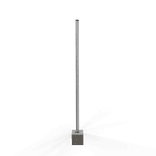 Betonklotz mit Bodenhülse Ø76mm – 300×300×300mm