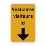 Panneau d'information - Votre texte + pictogramme