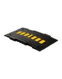 Verkeersdrempel rubber - middenelement voor zwaar verkeer - 900x500x50mm