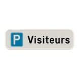 Panneau de parking réservé aux visiteurs