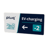 Verkeersbord - Pluq EV CHARGING - PLUQ (NL)