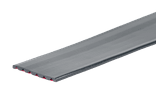 Flexibler Stoßschutz aus Kunststoff 1000x150x10mm - selbstklebend