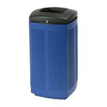 Poubelle extérieure TS-TOSCANA-60L en plastique – 60 L, plusieurs couleurs