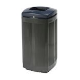 Poubelle extérieure TS-TOSCANA-60L en plastique – 60 L, plusieurs couleurs