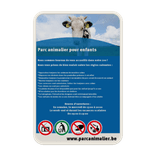 Panneaux réglementaire personnalisable (parc animalier/zoo)