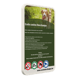 École pour chiens Le Verveter avec votre texte + pictogramme