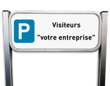 Panneau de stationnement – Visiteurs