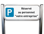 Panneau de stationnement – Visiteurs