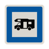 Verkehrszeichen 365-67 - Wohnmobilplatz
