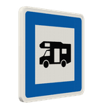Verkehrszeichen 365-67 - Wohnmobilplatz