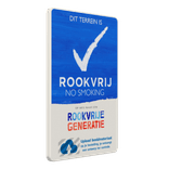 Informatiebord basic - Rookvrije Generatie 2-talig met logo