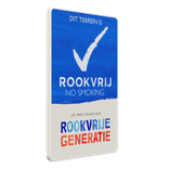 Informatiebord Rookvrije Generatie 2-talig basic