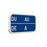 Panneau G2000 - G type VIId - Panneaux additionnels d'arrêt et de stationnement