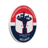 Panneau PLP Rond – Partenariat Local de Prévention