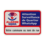 Panneau SQWA 3x2 - Texte personnalisé
